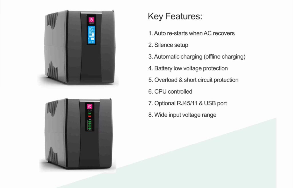 fitur catu daya ups 1500va