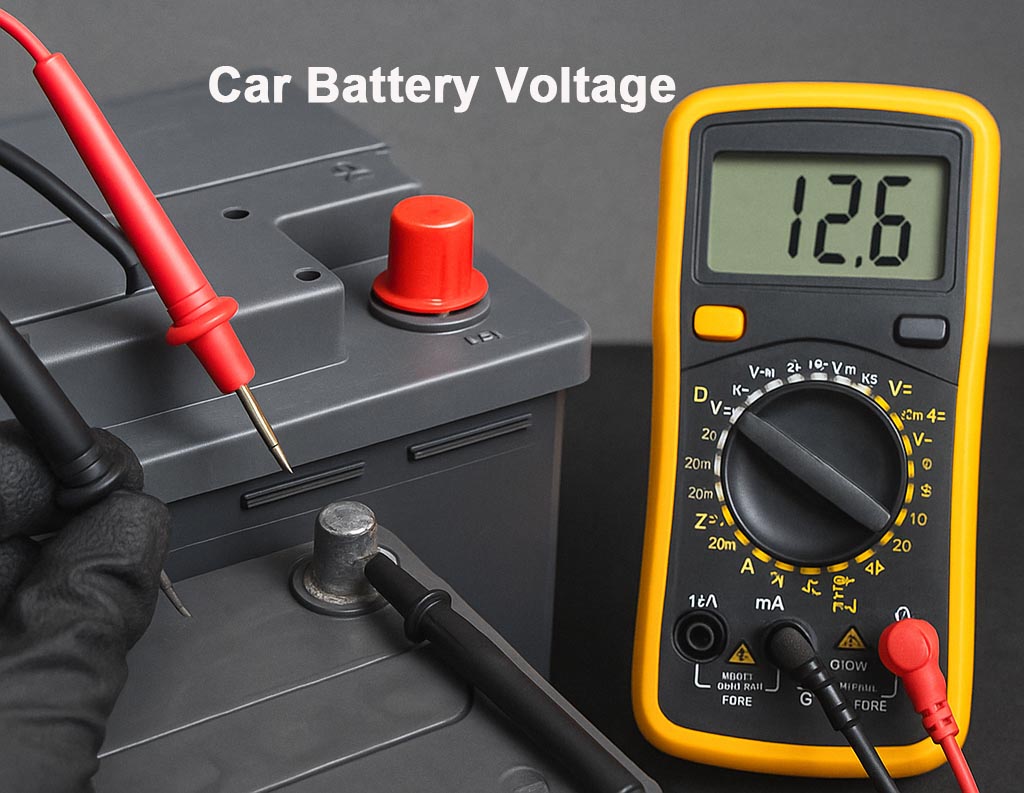 tegangan baterai mobil