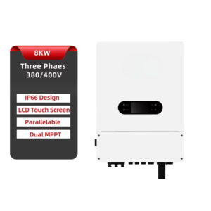 8KW IP66 Hybrid Solar Inverter 48V 3-Phase