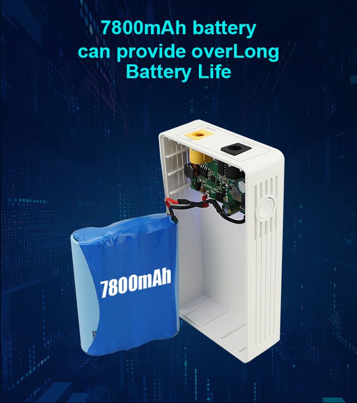 High-Density 7800mAh Lithium Battery for Extended Runtime