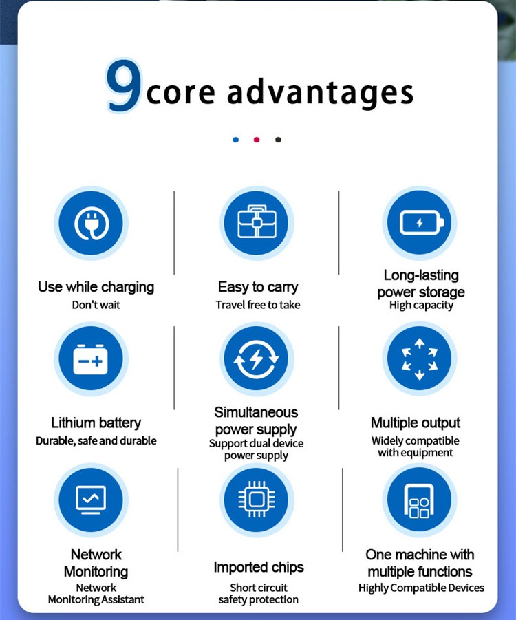 High-Performance Mini UPS with 9 Core Advantages