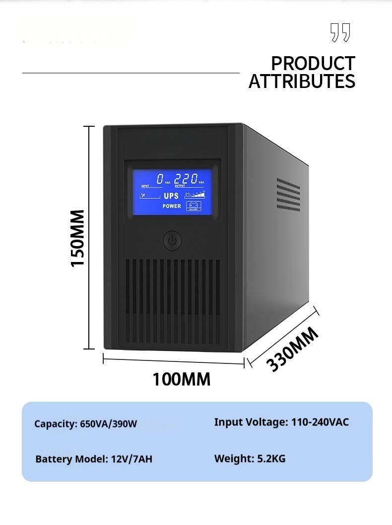 offline standby ups 650va